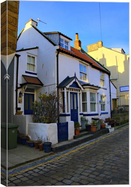 Staithes North Yorkshire Canvas Print by Steve Smith