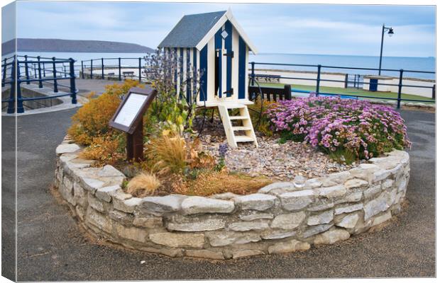 Victorian Bathing Machine Filey Canvas Print by Steve Smith