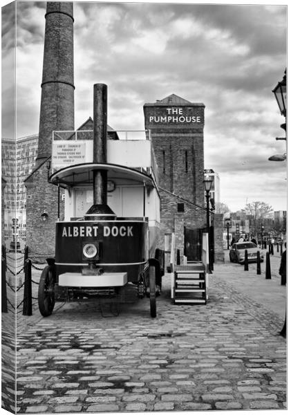 Royal Albert Docks Canvas Print by Steve Smith
