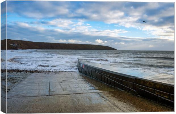 Filey North Yorkshire Canvas Print by Steve Smith