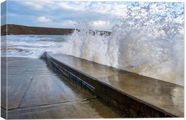 Filey North Yorkshire Canvas Print by Steve Smith