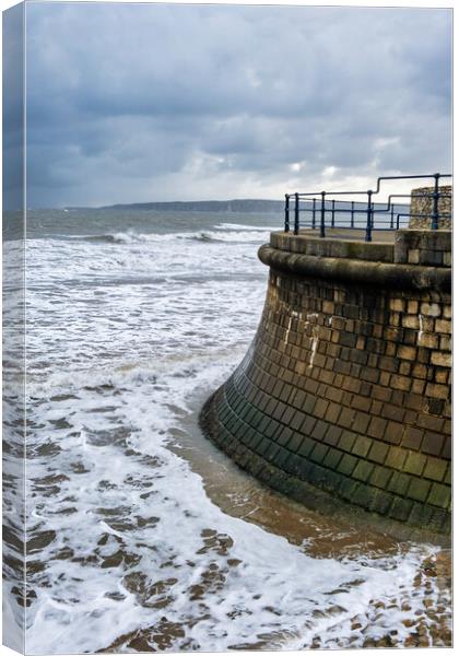 Filey North Yorkshire Canvas Print by Steve Smith