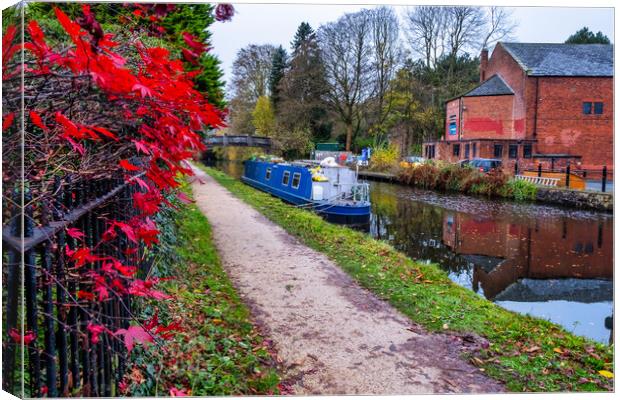 Hebden Bridge West Yorkshire Canvas Print by Steve Smith