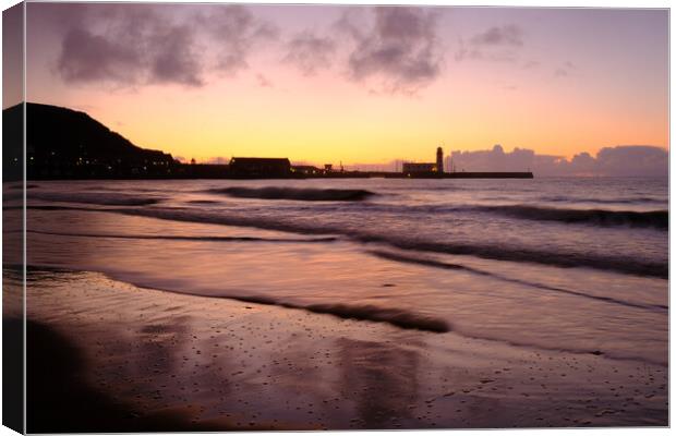 Scarborough South Bay North Yorkshire Canvas Print by Steve Smith