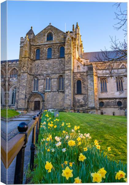 Ripon Cathedral Canvas Print by Steve Smith