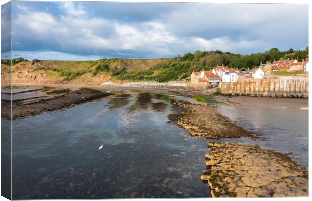 Enchantment of Robin Hoods Bay Canvas Print by Steve Smith