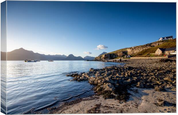  Elgol Isle of Skye: Nature's Beauty Canvas Print by Steve Smith