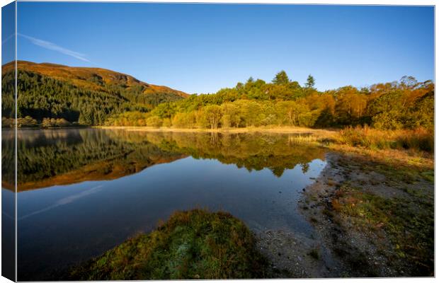 Loch Chon Canvas Print by Steve Smith