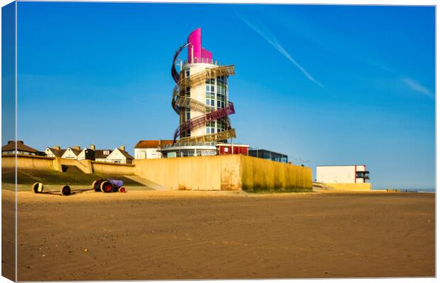 Redcar Pier Canvas Print by Steve Smith