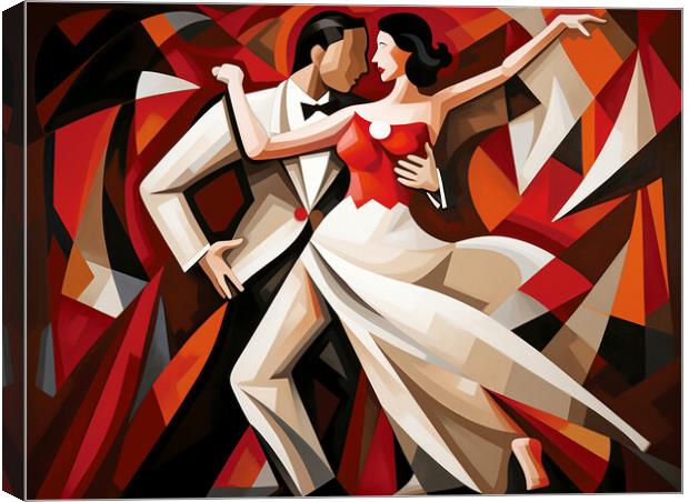 The Argentine Tango Canvas Print by Steve Smith