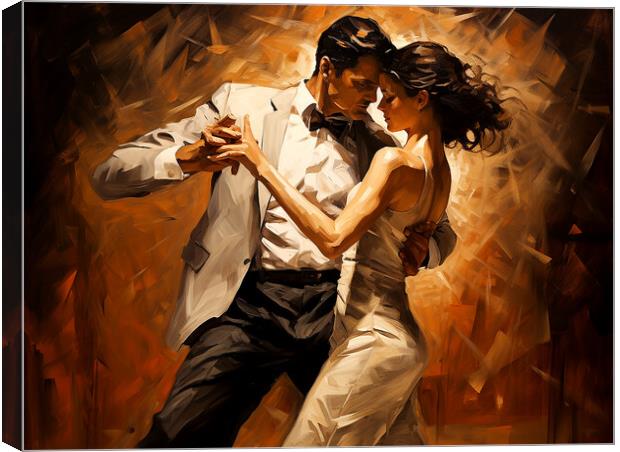 The Argentine Tango Canvas Print by Steve Smith