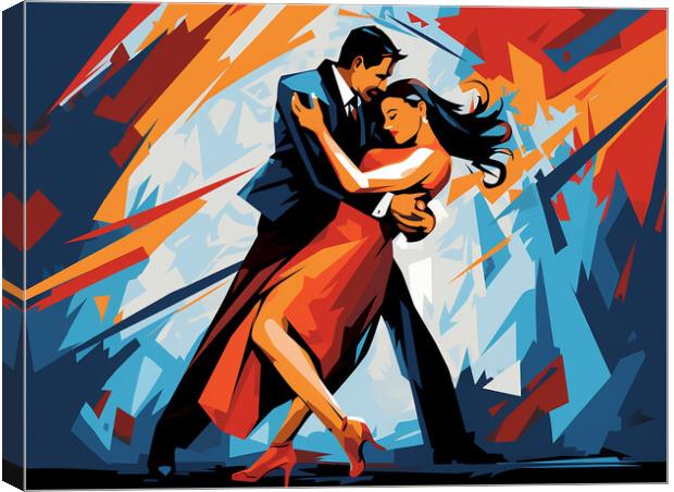 The Argentine Tango Canvas Print by Steve Smith