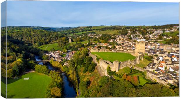 Richmond Castle North Yorkshire Canvas Print by Steve Smith