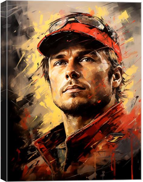 Nico Rosberg Canvas Print by Steve Smith