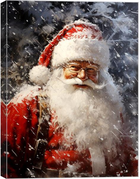 Santa Claus Canvas Print by Steve Smith