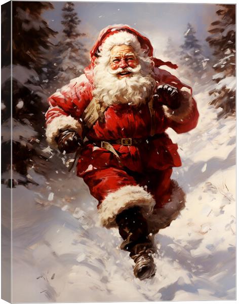 Santa Claus Canvas Print by Steve Smith