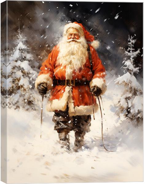 Santa Claus Canvas Print by Steve Smith