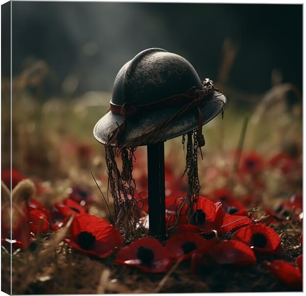 We Will Remember Them Canvas Print by Steve Smith