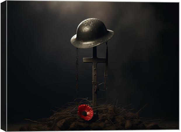 We Will Remember Them Canvas Print by Steve Smith