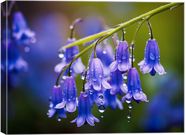 Bluebells Canvas Print by Steve Smith