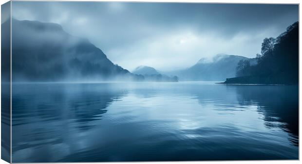 Ullswater Lake District Canvas Print by Steve Smith