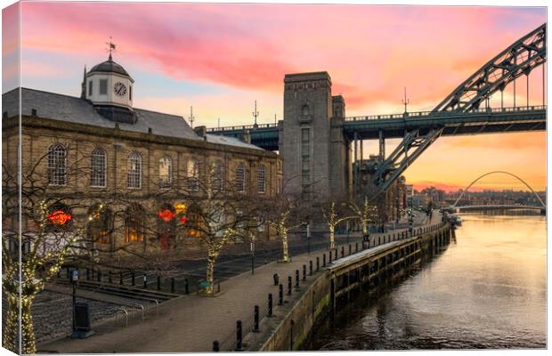 Hard Rock Cafe Newcastle Quays Canvas Print by Steve Smith