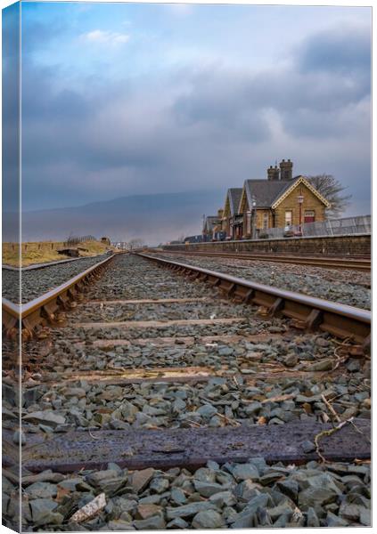 Ribblehead Station Canvas Print by Steve Smith