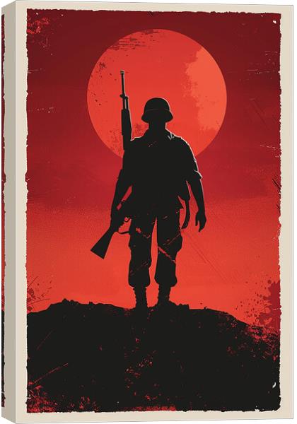 Full Metal Jacket Poster Canvas Print by Steve Smith