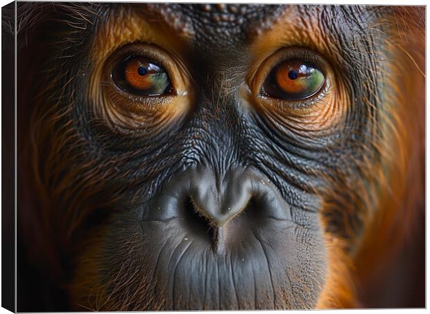 Orang Utan Canvas Print by Steve Smith