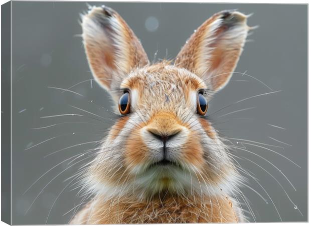 The Hare Canvas Print by Steve Smith