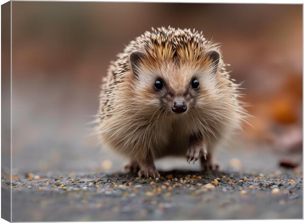 The Hedgehog Canvas Print by Steve Smith