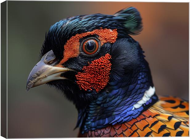 Pheasant Canvas Print by Steve Smith