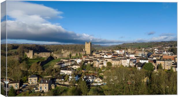 Richmond By Air Canvas Print by Steve Smith