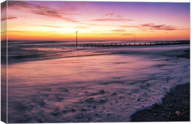 Yorkshire Seaside town of Withernsea Canvas Print by Tim Hill