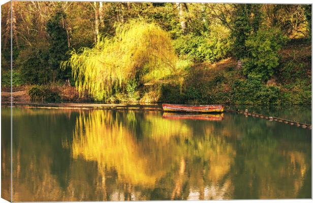 Scarborough North Bay Lake Canvas Print by Tim Hill