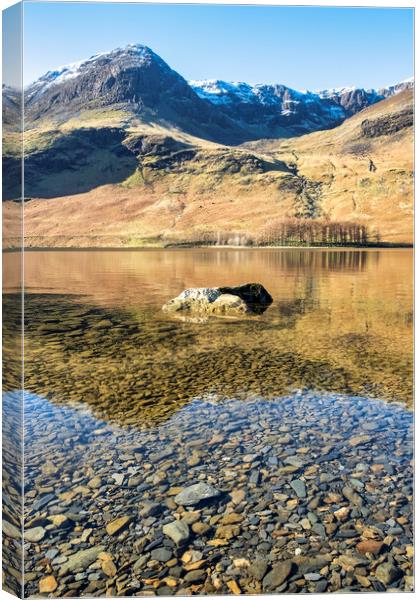 Haystacks and High Crag, Buttermere Canvas Print by Tim Hill