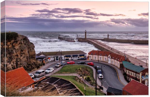 Whitby Khyber Pass North Yorkshire Canvas Print by Tim Hill