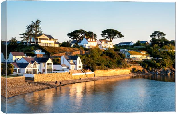 High tide at Abersoch Canvas Print by Tim Hill