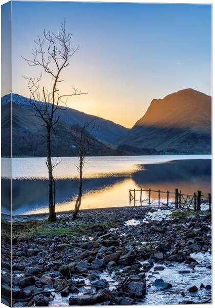 Serenity at Buttermere Canvas Print by Tim Hill