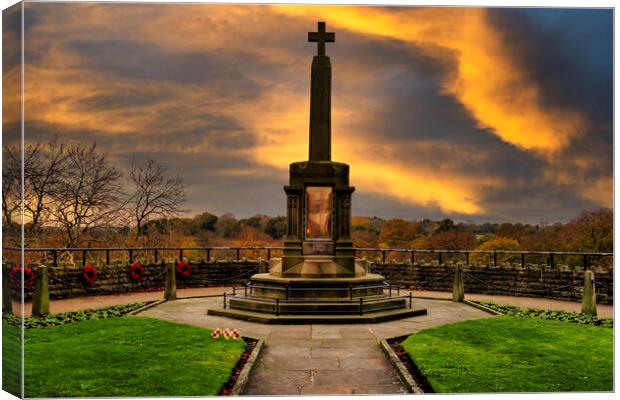 Knaresborough War Memorial Canvas Print by Tim Hill