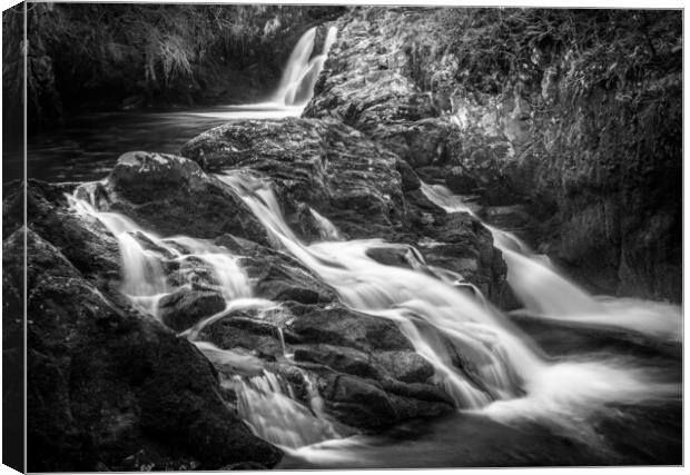  Ingleton Waterfall Yorkshire Dales Canvas Print by Tim Hill