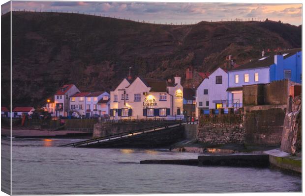 Staithes North Yorkshire Canvas Print by Tim Hill