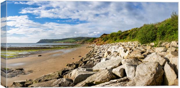 Majestic Sea Defences Canvas Print by Tim Hill