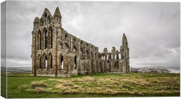 Whitby Abbey Canvas Print by Tim Hill