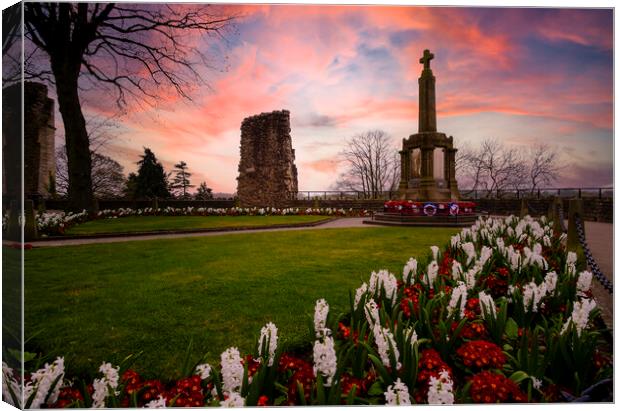 Memorial of Remembrance Canvas Print by Tim Hill
