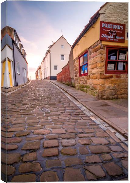 Fortunes Kippers Whitby Canvas Print by Tim Hill