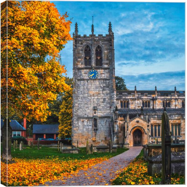 St Marys Church Tadcaster Canvas Print by Tim Hill