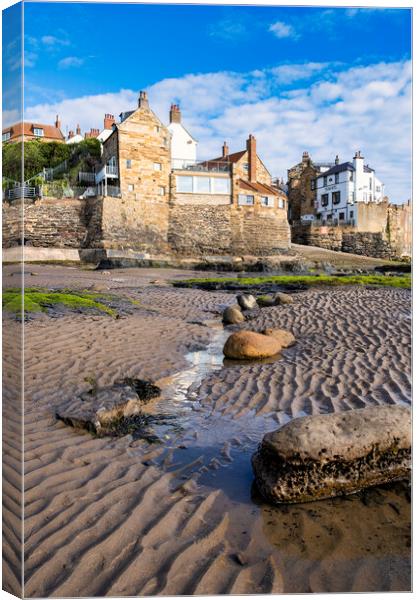 Robin Hoods Bay Canvas Print by Tim Hill