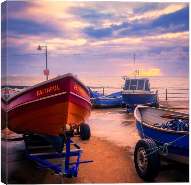 The Resilient Filey Faithful Canvas Print by Tim Hill
