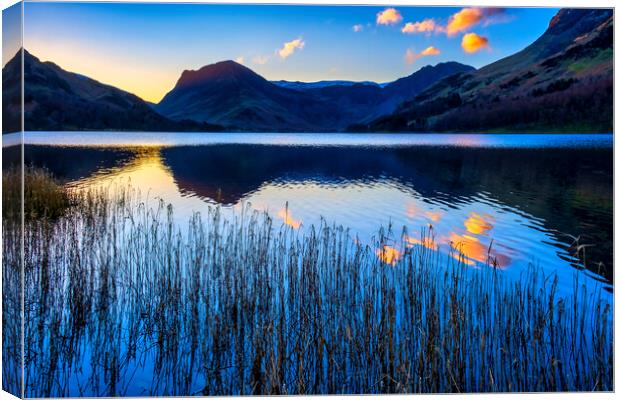 Fleetwith Pike, Buttermere, Cumbria Canvas Print by Tim Hill
